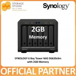 SYNOLOGY DS620slim 6 Bay Diskstation NAS with 2GB Memory. Singapore Local 2 Years Warranty